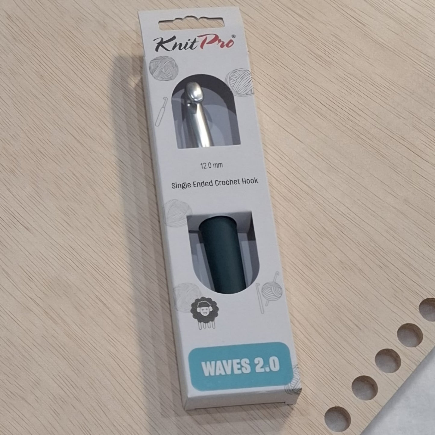 Haaknaald Aluminium | 12 mm | Bobbiny Jumbo