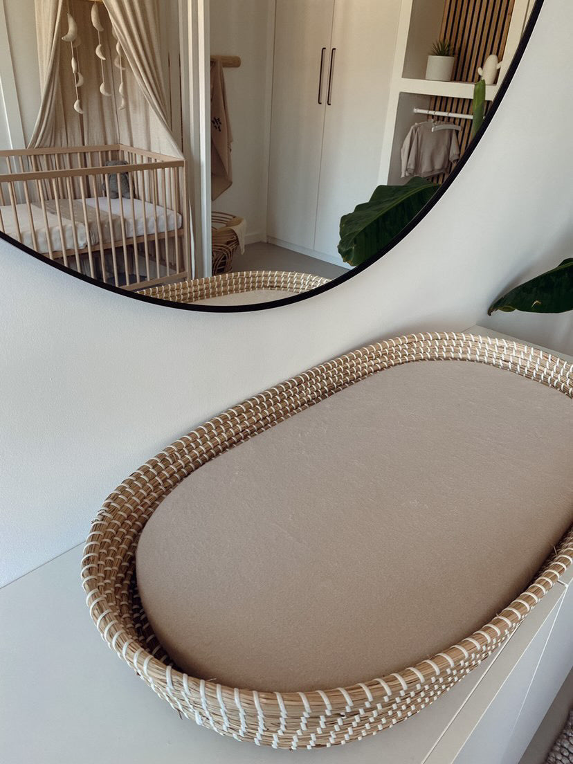 Matrashoes 35 x 75 | Beige Fleece | Klein Wonder Handgemaakt