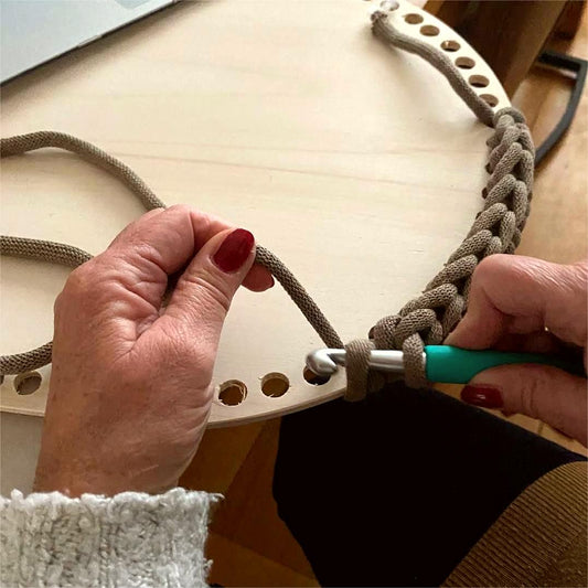 Mozesmatje DIY Pakket | Verschoningsmat Haken | Kleur naar Keuze | Incl Haaknaald, Matras en Molton