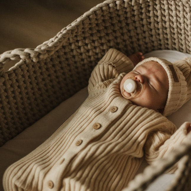 Mozesmandje Wiegje | Handgehaakt | Kleur naar Keuze | Incl Matras en Molton