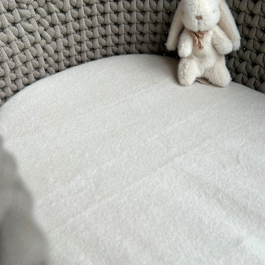 Matrashoes 35 x 75 | Beige Fleece | Klein Wonder Handgemaakt